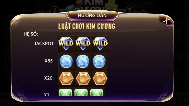 Vui Vẻ Quay Nổ Hũ Kim Cương Tại BK8 Cùng Cơ Hội Trúng Thưởng Lớn